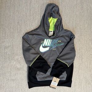 NWT Boys' Nike Hoodie, 6-7 years, Smoke Grey